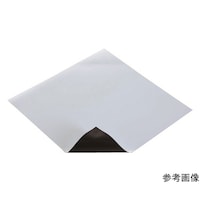 アズワン 異方性カラーマグネットシート 糊なし t0.9mmX500mmX500mm ホワイト