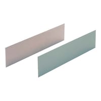 摂津金属工業 サイドプレート W1.5×H216.7×D436.5mm リバイブルー 2枚入