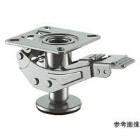 ユーエイキャスター ロック APT型 取付寸法100×100