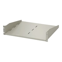 摂津金属工業 収納棚 W482×H99×D400mm 3.5kg ホワイトグレイ