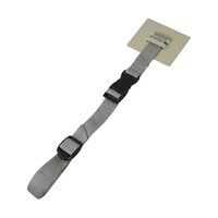 ティーエフサービス ティープレートラック用ショートタイプ バックル付 グレー 2本入