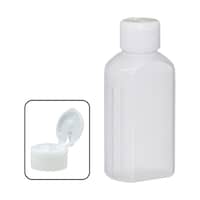 金鵄製作所 マーカー投薬瓶 100mL ワンタッチキャップ(ホワイト:白)1箱(120本入)