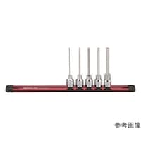 ミトロイ(水戸工機) 3/8 ヘックスソケット ロング ホルダーセット 5コマ6点