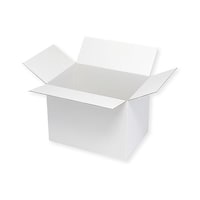 シモジマ 段ボール A4用230 スリム 白無地 20枚入