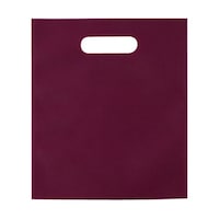 三和 不織布ミニ小判抜きバッグ 200枚入 ワインレッド