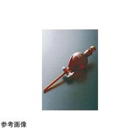 コスモスビード 丸形分液ロート 茶 500mL Gコック 211805