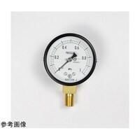 アズワン 普通形圧力計(Φ60) 立形A枠 0.2MPa