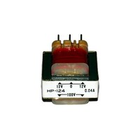 アズワン トランス 単相:複巻 1次:100V 2次:12V 40mA センタータップ