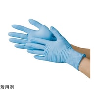 川西工業 ニトリル使いきり手袋 粉無 100枚×20箱 ブルーS