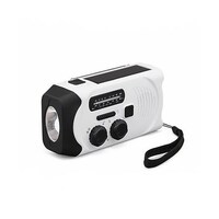 アイリスオーヤマ 非常用ライト/LED(手回し発電/ラジオ付)