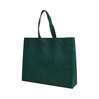 三和 特大不織布バッグ 30枚入 ダークグリーン