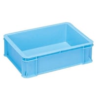 岐阜プラスチック工業 プラテナー ブルー 外寸(mm):415×305×120 内寸(mm):368×267×114
