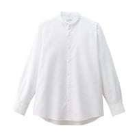 ボンマックス バンドカラー長袖シャツ FB4567U ホワイト 4L