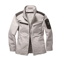 日新被服 長袖ブルゾン サイズ:LL シルバー