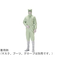 ミドリ安全 作業服 クリーンウェア フード一体型つなぎ服 C1550G Lサイズ