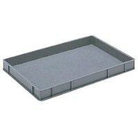 岐阜プラスチック工業 プラテナー グレイ 外寸(mm):451×298×45 内寸(mm):435×282×38