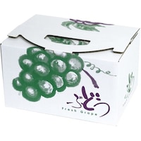 ヤマニパッケージ 青果用贈答箱 ぶどうの里 手提 中 100枚