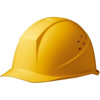 ミドリ安全 ABS製ヘルメット(Windflow・通気孔) イエロー