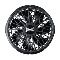 空調服 ワンタッチファン 14.4V 瞬間冷却ターボモード搭載 ブラック 1セット(2個入)