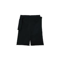 FACE スリット入りショートエプロン ブラック フリー