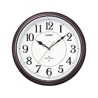 カシオ スタンダード掛け時計 (濃茶)