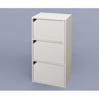 アイリスオーヤマ モジュールボックス 扉付タイプ オフホワイト