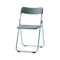 SANKEI アルミ折畳椅子 チャコールグレー