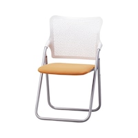 SANKEI スチール折り畳み椅子 SCF07MY オレンジ