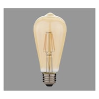 アイリスオーヤマ LEDフィラメント電球 レトロ球 E26 40形相当 ST形
