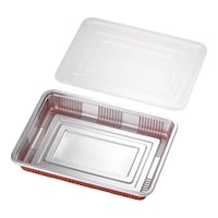 福助工業 GBV1805弁当容器透明蓋付LC10