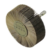 柳瀬 インパクト用 軸付フラップホイール 6.35mm軸