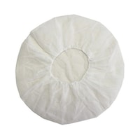 川西工業 不織布アイソレーションヘアキャップ 100枚入 ホワイト