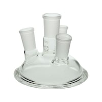 柴田科学 共通摺合セパラブルカバー バンド式 120mm 4口