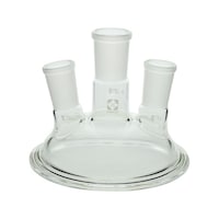 柴田科学 共通摺合セパラブルカバー バンド式 120mm 3口