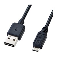 サンワサプライ 両面挿せるマイクロUSBケーブル MicroB