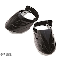 アズワン つま先も守れる甲プロテクター ブラック