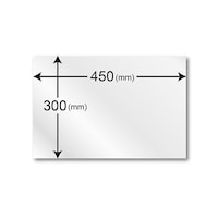 ソニック αMAG ホワイトボードシート 450mm