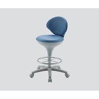 東洋工芸 スツール ブルー 背付き