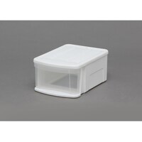 アイリスオーヤマ チェストI ホワイト/クリア 内寸:208×303×124mm 6個