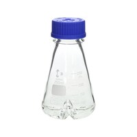 SCHOTT ねじ口振盪三角フラスコ(下部バッフル付)250ml