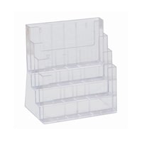 ササガワ カタログホルダー A4 ヨコ 4段