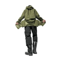 マック フォーシーズンレインスーツ OD 4L