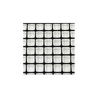 tantore トリカルネット産業用 PP MS1黒 ピッチ25mm×25mm 幅1m×長さ1m