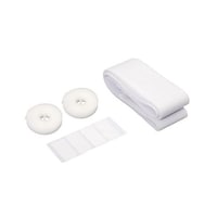 朝日電器 50mmx1.5m クロスモール(ホワイト)