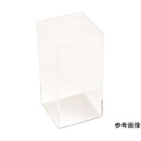 アズワン 5面アクリルディスプレイボックス 長方形 縦100横100高さ200