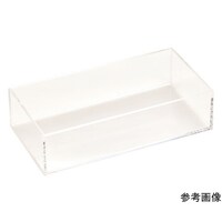 アズワン 5面アクリルディスプレイボックス 長方形 縦100横200高さ50