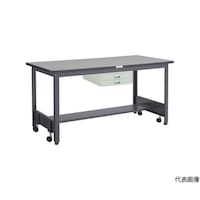 アズワン CFWR型作業台 1800X750XH740 薄型2段引出付