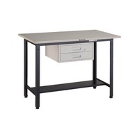 アズワン HAEWS型立作業台 1200X750XH885 2段引出付