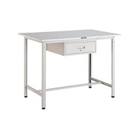 アズワン HRAE型立作業台 1200X750XH900 1段引出付 W色