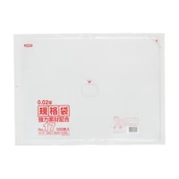 ジャパックス LD規格袋 0.020 No.17 LLD+META 透明 0.02mm 1ケース(100枚×25冊入)